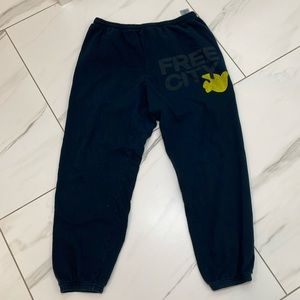 Free City Dark Navy Joggers
